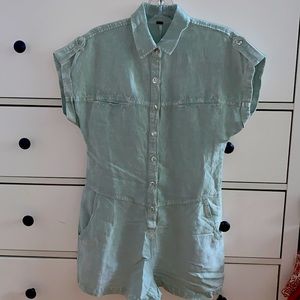 NWOT Young Fabulous and Broke linen romper